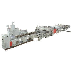 PC，PP，PE Hollow Section Board Extrusion Line